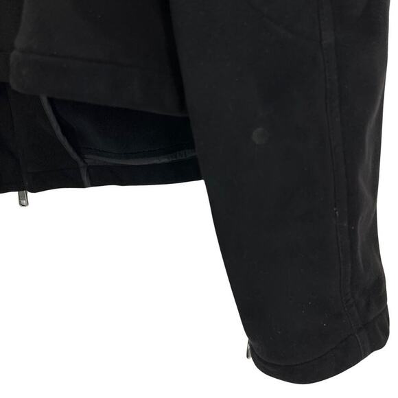 Armani Collezioni Moto Style Full Zip Jacket Sz 40 Black - Picture 8 of 12